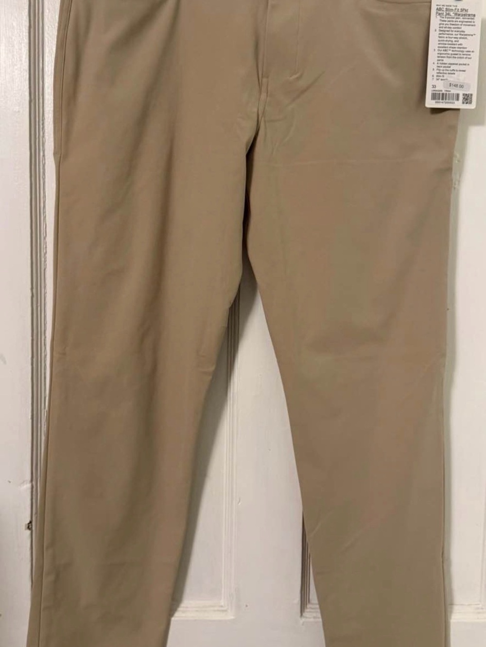 lululemon athletica Men's Slim Chino Pants in tan